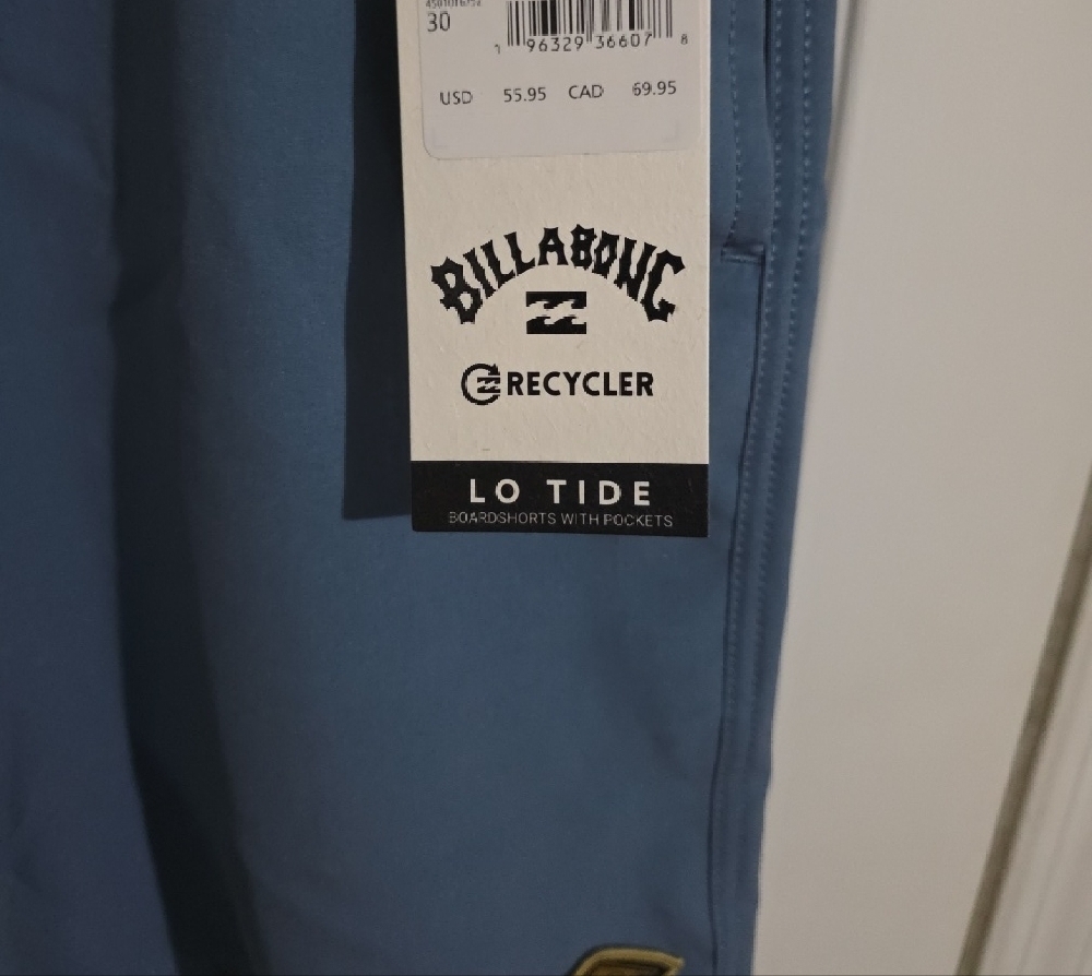 Billabong Men's Hybrid Swim Blue Shorts - Picture 5 of 6